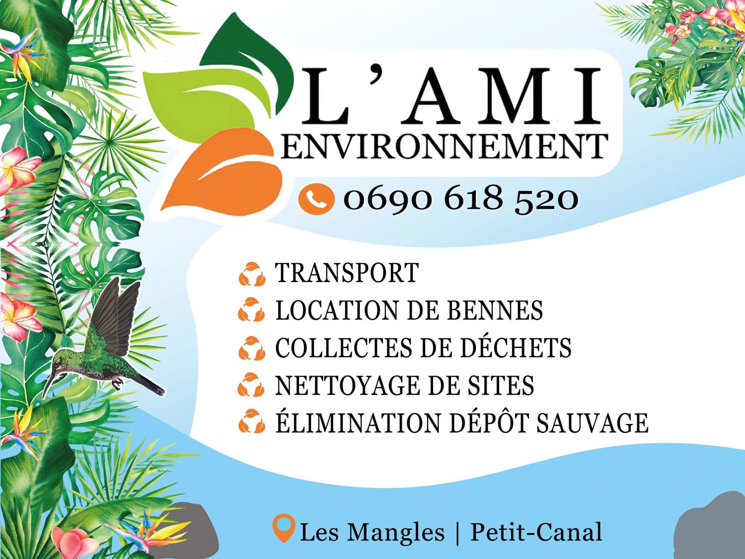 L’AMI Environnement — Panneau 200 × 150 cm